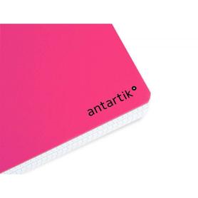 Cuaderno espiral liderpapel a5 antartik tapa dura 80h 100 g cuadro 5mm con margen color rosa fluor