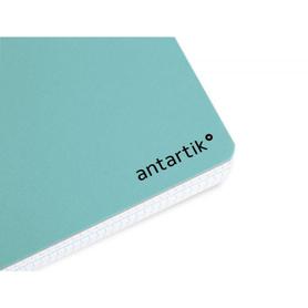 Cuaderno espiral liderpapel a4 micro antartik tapa dura 80h 100 gr cuadro 5mm sin bandas 4 taladros color menta