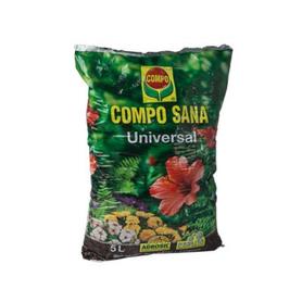 Substrato compo universal para plantas de interior y exterior saco de 5 litros