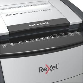 Destructora automática Rexel Optimum AutoFeed 600X de corte en partículas