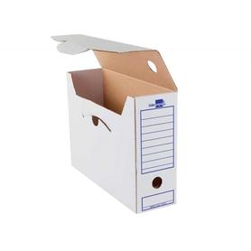 Caja archivo definitivo liderpapel ecouse carton 100% reciclado 104 folio 365x251x100mm 325g/m2