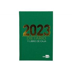 Dietario liderpapel 15x21,5 cm 2023 cuarto papel 70 gr color verde