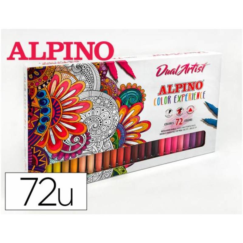 Alpino - Estuche 12 rotuladores standard de colores