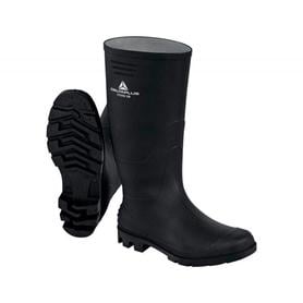 STONEOBNO46 - Botas deltaplus de seguridad stone pvc negro suela de tacos talla 46