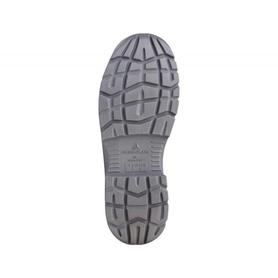 JET3SPNO43 - Zapatos de seguridad deltaplus piel crupon pigmentada suela pu bi densidad color negro talla 43