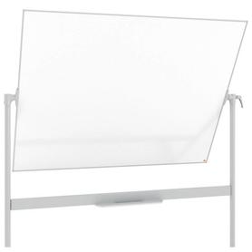 Pizarra blanca móvil Nano Clean Classic de Nobo, 1500 × 1200 mm - 1901031