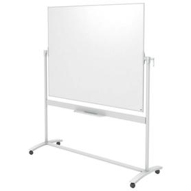 Pizarra blanca móvil de esmalte Classic de Nobo, 1500 × 1200 mm - 1901035