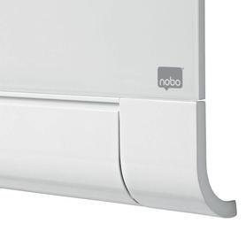 Pizarra magnética de cristal Nobo Impression Pro de 1000x560mm con bandeja para rotuladores oculta - 1905191