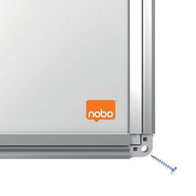 Pizarra magnética de acero vitrificado de formato panorámico Nobo Premium Plus de 890x500mm - 1915366