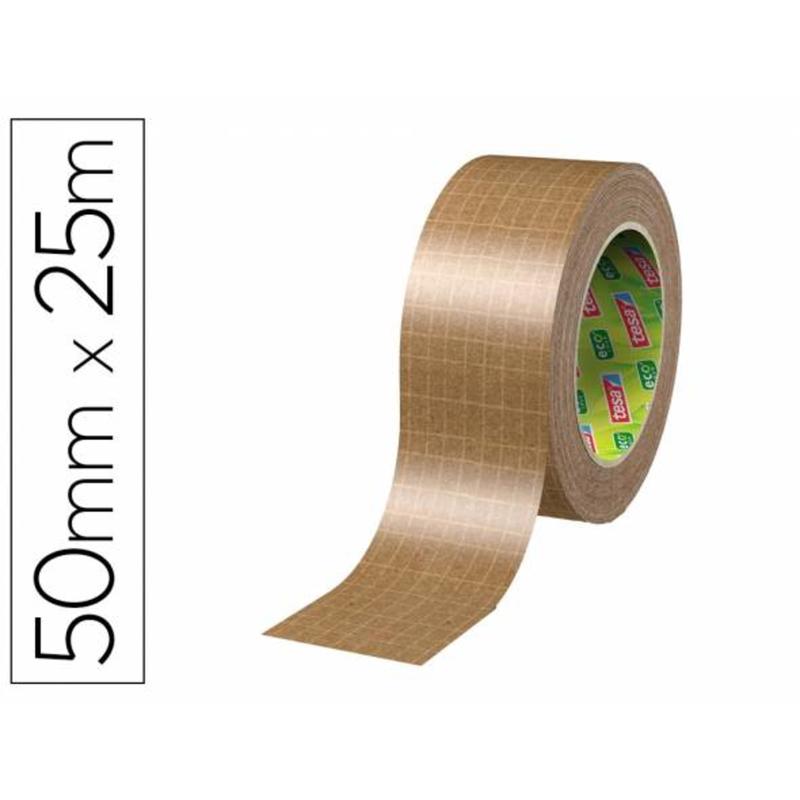 Masculinidad sensibilidad neutral Compra 56000-00000-00 - Cinta adhesiva tesa eco papel ultrafuerte color  kraft 25 mt x 50 mm para embalaje