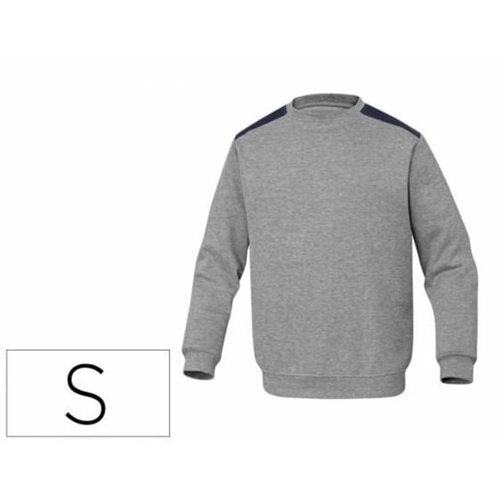 OLINOGRPT - Sudadera deltaplus sweat olino con refuerzo en espalda y codos gris talla s