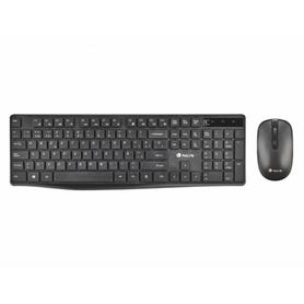 Set teclado y raton ngs hype kit inalambrico color negro - HYPEKIT