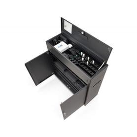 Mueble iorder mmt1200 para almacenamiento y carga de 33 portatiles 1270x420x1200 mm - MMT1200