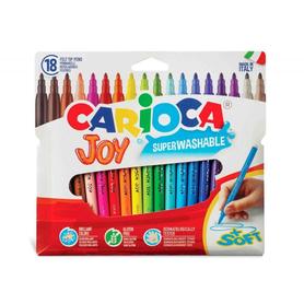 Rotulador carioca joy caja de 18 colores - 40555