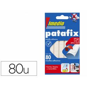Sujetacosa imedio patafix masilla adhesiva removible blister de 80 unidades - 7001466