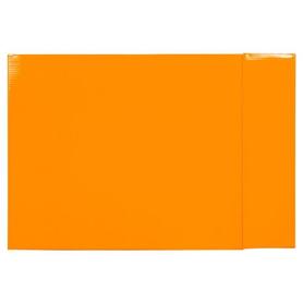 Caja archivador liderpapel de palanca carton folio documenta lomo 75mm color naranja