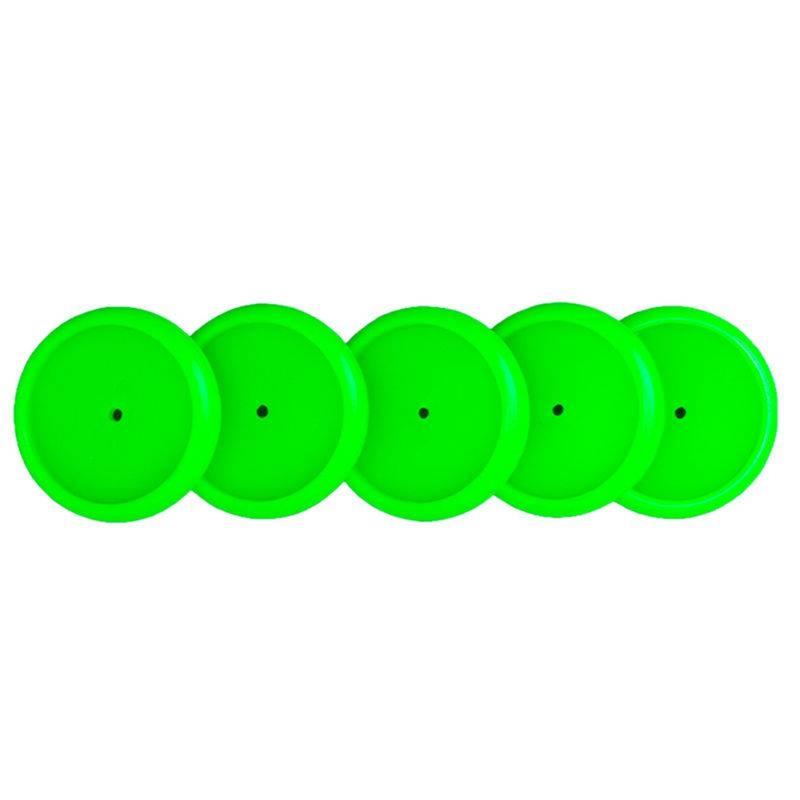 Discos y elastico cuaderno inteligente g verde neon - CI312022
