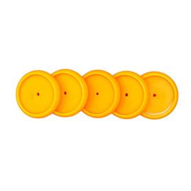 Discos y elastico cuaderno inteligente m naranja neon - CI231022