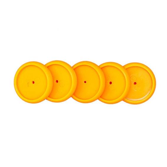 Discos y elastico cuaderno inteligente m naranja neon - CI231022