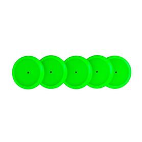 Discos y elastico cuaderno inteligente m verde neon - CI231025