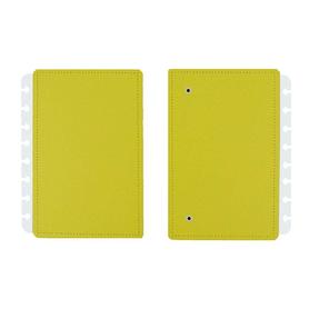 Portada y contraportada cuaderno inteligente din a5 all yellow - CICA2088