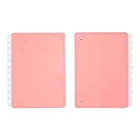 Portada y contraportada cuaderno inteligente grande rosa pastel - CICG4081