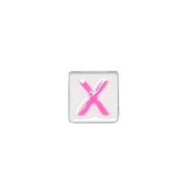 Quinci likeu cuaderno inteligente letra x love pastel pink - CIPF0123
