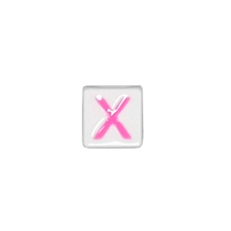 Quinci likeu cuaderno inteligente letra x love pastel pink - CIPF0123