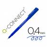 Rotulador q-connect punta de fibra fine liner azul 0.4 mm - KF25008