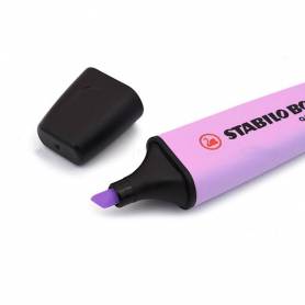 Rotulador stabilo boss pastel fluorescente 70 brisa violeta