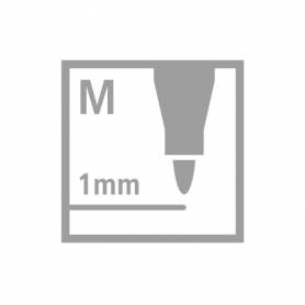 Rotulador stabilo acuarelable pen 68 verde hoja 1 mm
