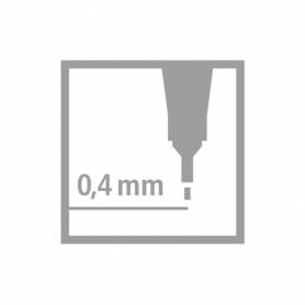 Rotulador stabilo punta de fibra point 88 lila claro 0.4 mm