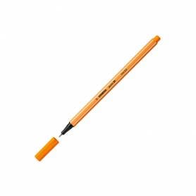 Rotulador stabilo punta de fibra point 88 naranja 0,4 mm