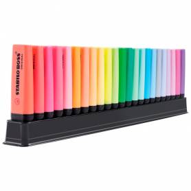 Rotulador stabilo boss fluorescente 70 arty line deskset de 23 unidades colores surtidos