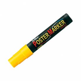 Rotulador artline poster marker epp-4-ama flu punta redonda 2 mm color amarillo fluor
