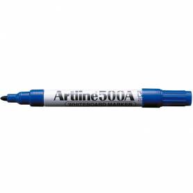 Rotulador artline pizarra ek-500 azul punta redonda 2 mm recargable