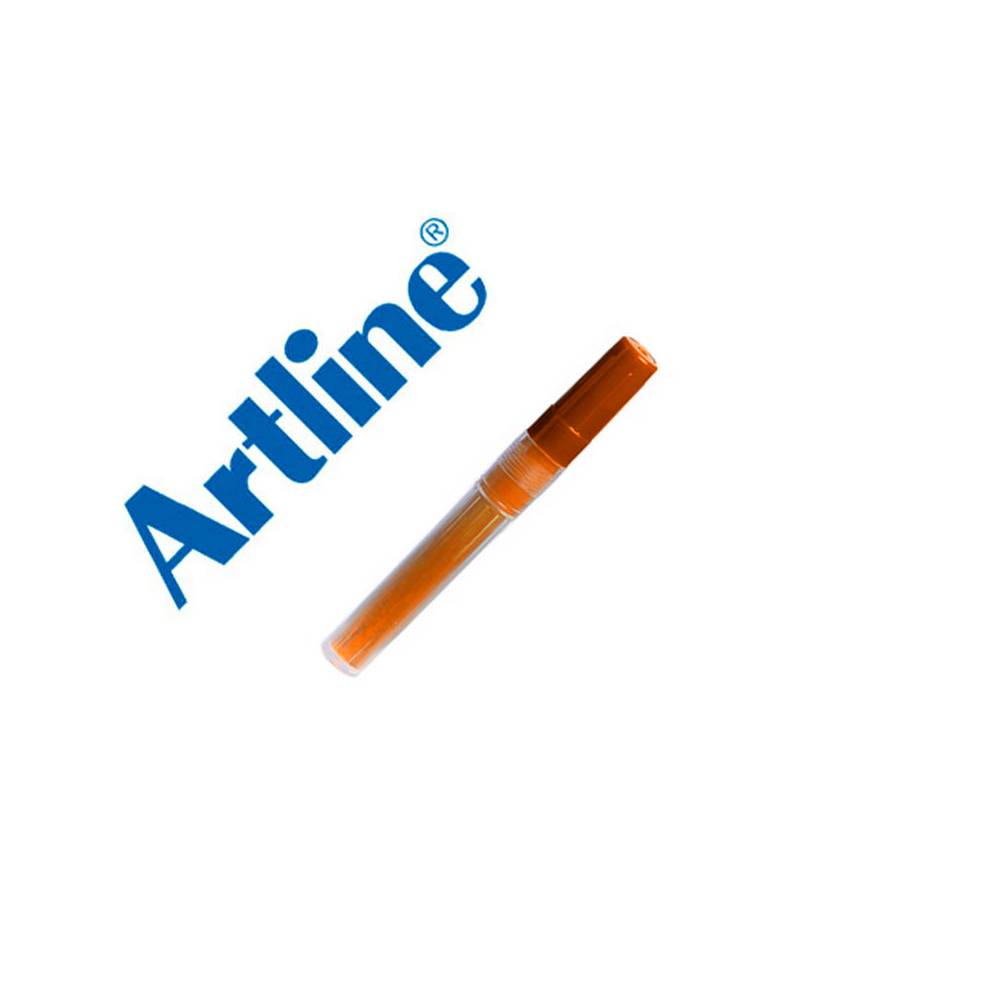 Recambio rotulador artline ek-63r clix fluorescente naranja