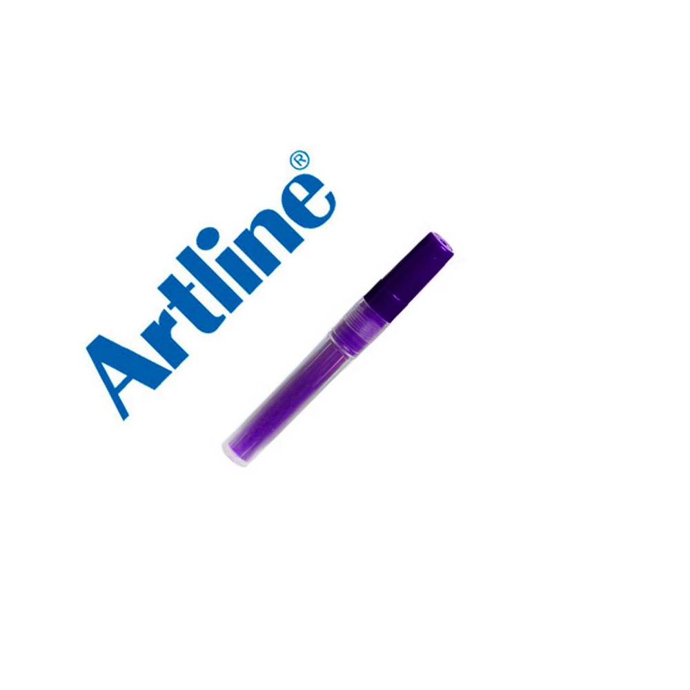 Recambio rotulador artline ek-63r clix fluorescente violeta