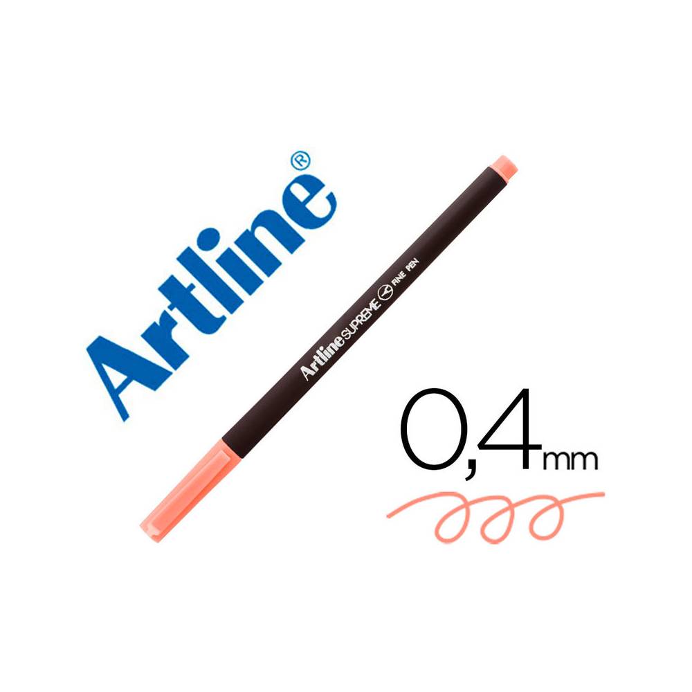 Rotulador artline supreme epfs200 fine liner punta de fibra albaricoque 0,4 mm