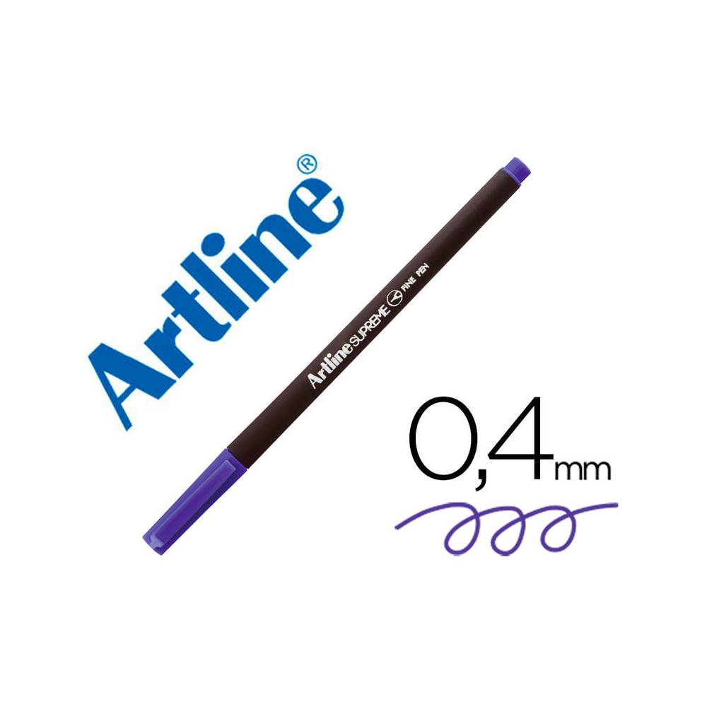 Rotulador artline supreme epfs200 fine liner punta de fibra purpura 0,4 mm