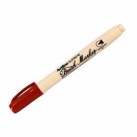 Rotulador artline supreme brush epfs pintura base de agua punta tipo pincel trazo fino marron