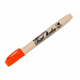 Rotulador artline supreme brush epfs pintura base de agua punta tipo pincel trazo fino naranja