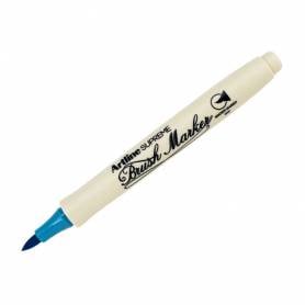 Rotulador artline supreme brush epfs pintura base de agua punta tipo pincel trazo fino turquesa