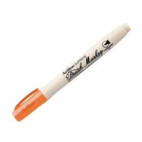 Rotulador artline supreme brush epfs pintura base de agua punta tipo pincel trazo fino ocre