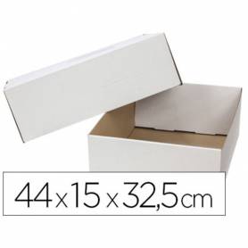 Caja de envio con tapa y fondo 430x320x150 mm