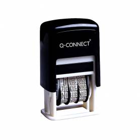 Fechador q-connect entintaje automatico 4 mm color negro