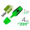 Rotulador liderpapel mini fluorescente verde - RT05
