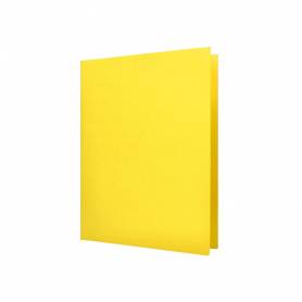 Subcarpeta liderpapel din a4 amarillo intenso 180g/m2