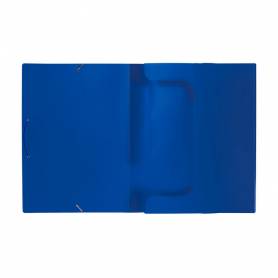 Carpeta liderpapel portadocumentos 36902 polipropileno din a4 azul lomo 50 mm