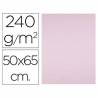 Cartulina liderpapel 50x65 cm 240g/m2 rosa paquete de 25 unidades - CX98
